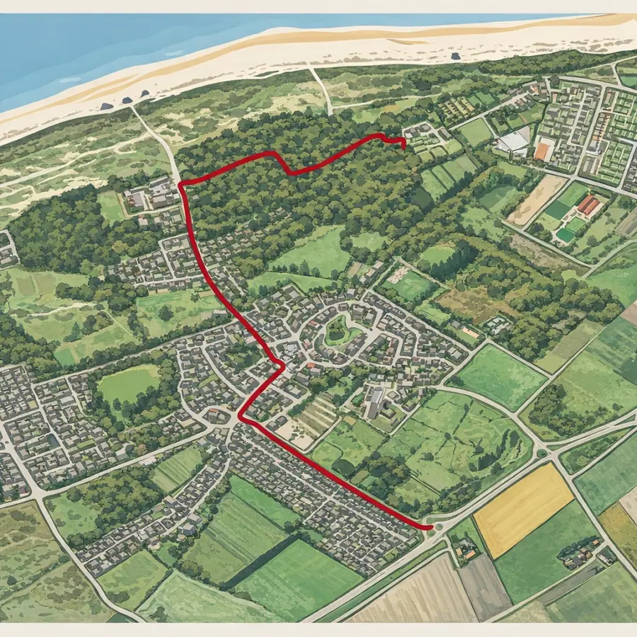 Route Camping Duinhoeve