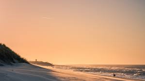 herfst op strand